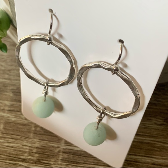 • HOST PICK! [Handmade] Amazonite Earring • - Picture 4 of 13